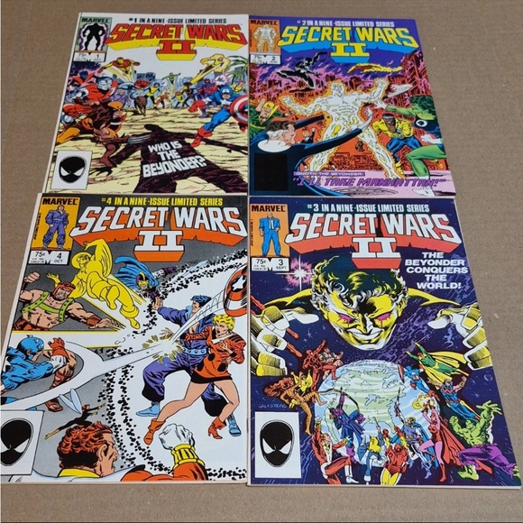 Marvel Secret Wars II Comic complete set - Picture 2 of 6